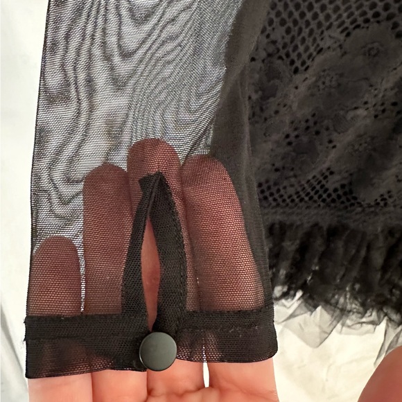 Three Floor Stargate Mesh Dress in Size 6 / Small - Picture 4 of 6